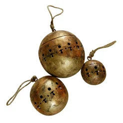 LOBERON Weihnachtsschmuck 3er Set Ysabelle Best
