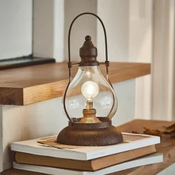 LOBERON Wiederaufladbare LED-Laterne Cortney Best