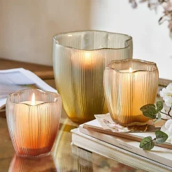 LOBERON Windlicht 3er Set Antoinelle Hot