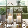 LOBERON Windlicht 2er Set Aquivar
