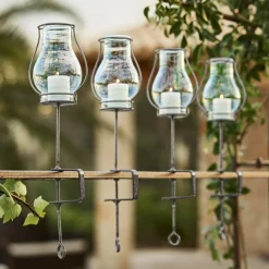 LOBERON Windlicht 4er Set Calindra Clearance