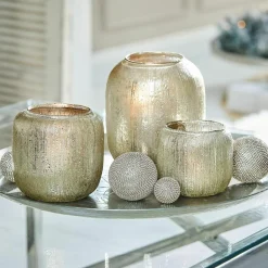LOBERON Windlicht 3er Set Clioneth Sale