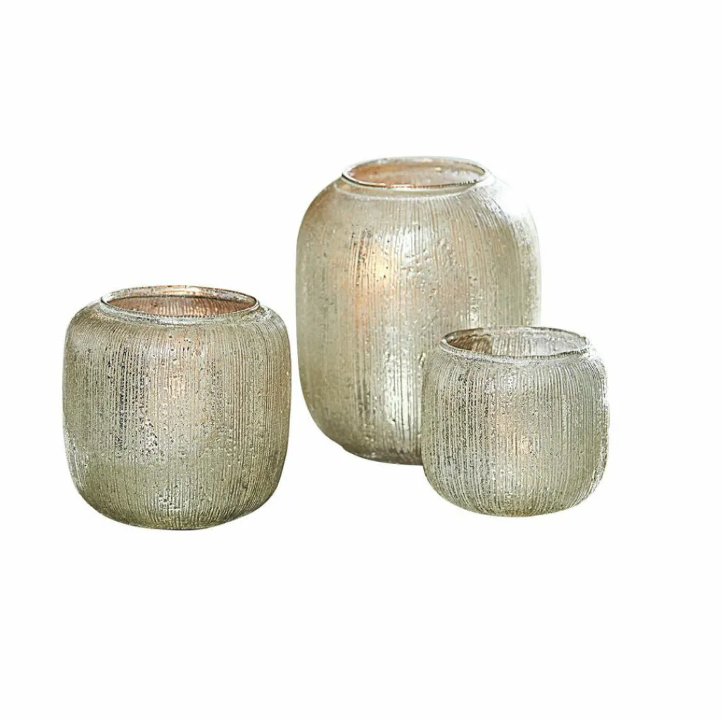LOBERON Windlicht 3er Set Clioneth Sale