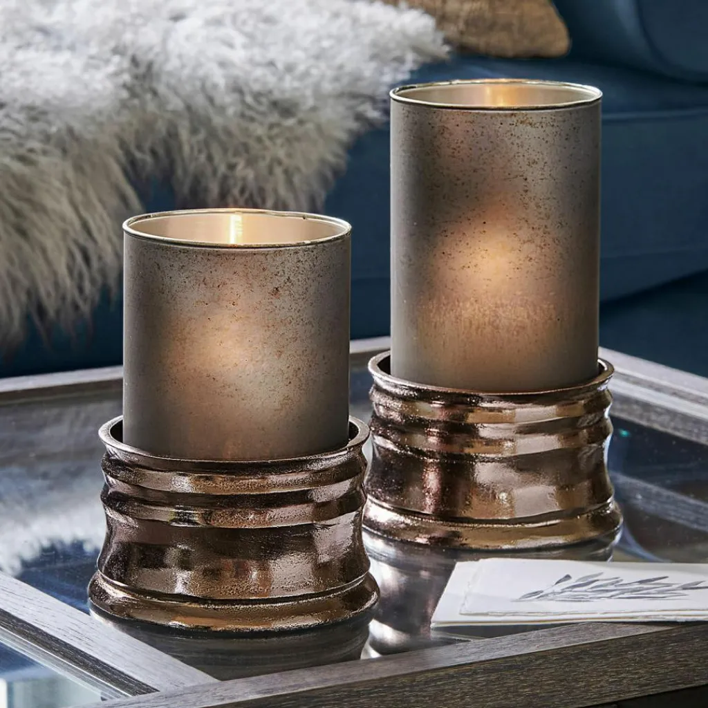 LOBERON Windlicht 2er Set Eirun Clearance