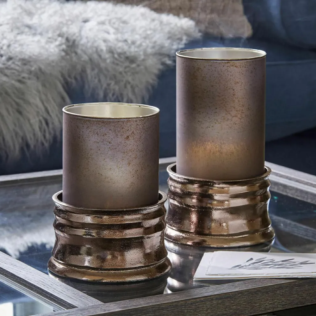 LOBERON Windlicht 2er Set Eirun Clearance