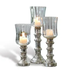 LOBERON Windlicht 3er Set Fréjeville Online
