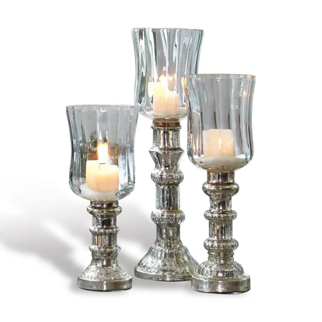 LOBERON Windlicht 3er Set Fréjeville Online