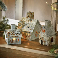 LOBERON Windlicht 3er Set Granstad