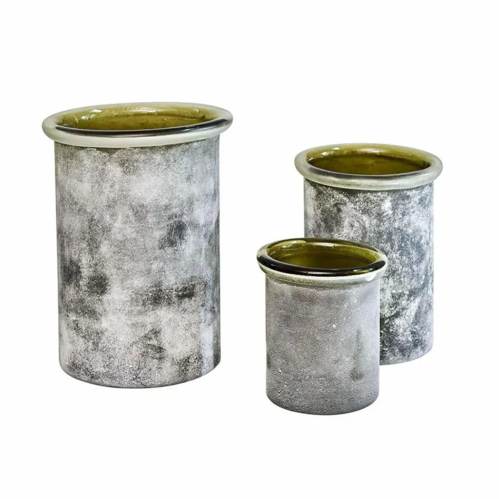 LOBERON Windlicht 3er Set Iskira Hot