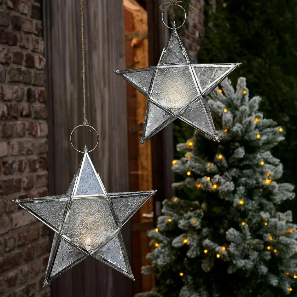 LOBERON Windlicht 2er Set Kian Hot