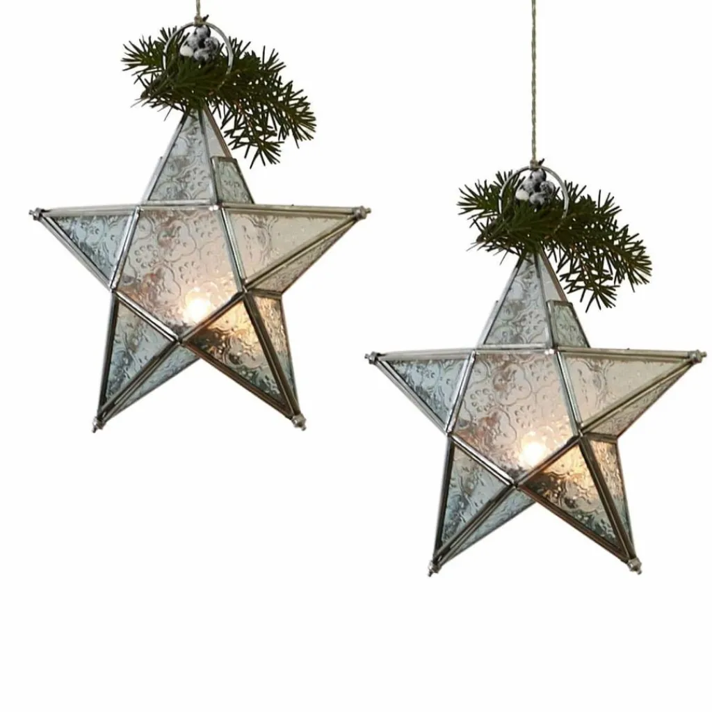 LOBERON Windlicht 2er Set Kian Hot