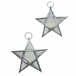 LOBERON Windlicht 2er Set Kian Hot