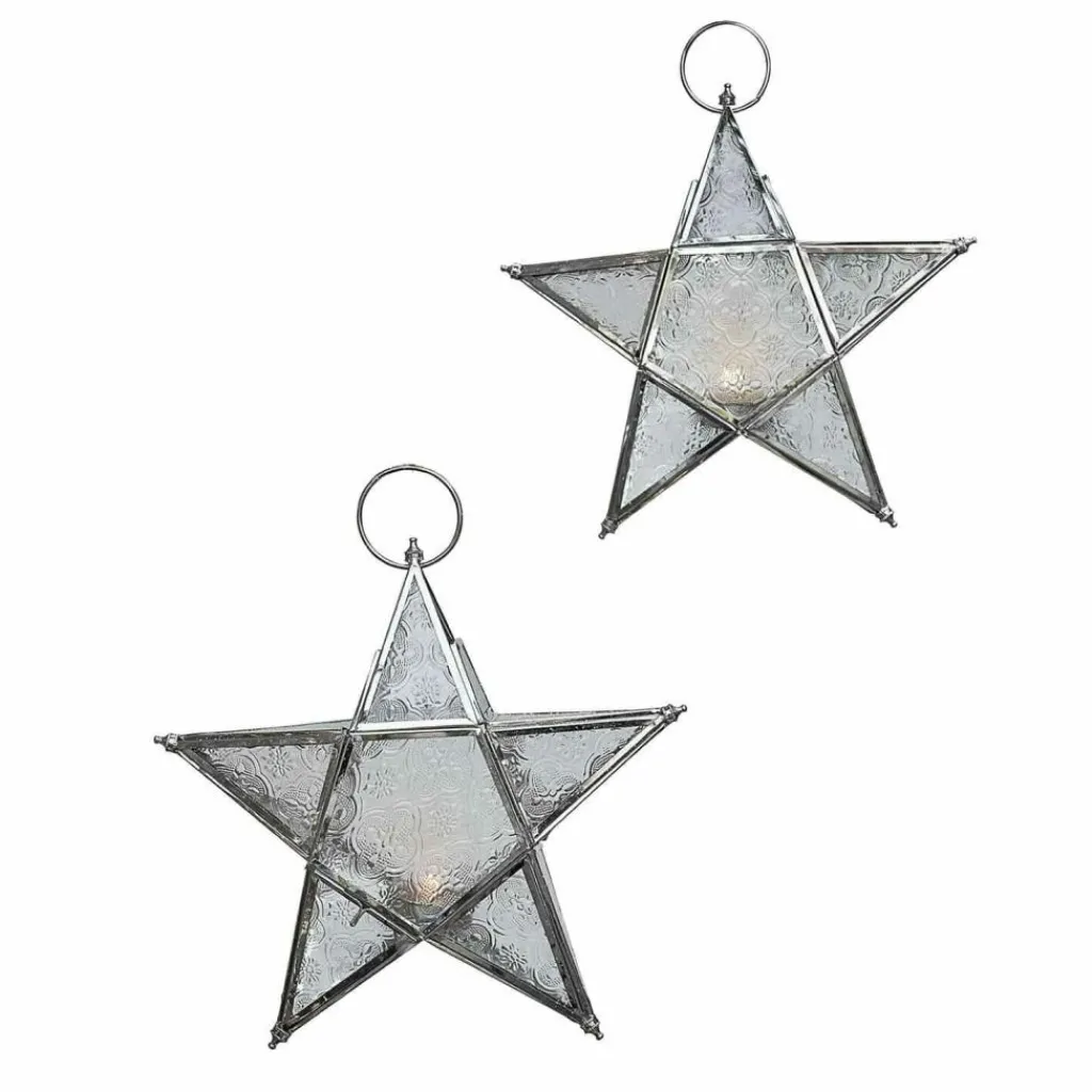 LOBERON Windlicht 2er Set Kian Hot