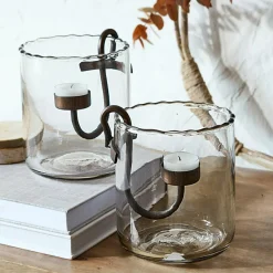 LOBERON Windlicht 2er Set Lynn Online