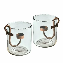 LOBERON Windlicht 2er Set Lynn Online