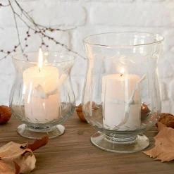LOBERON Windlicht 2er Set Moon New