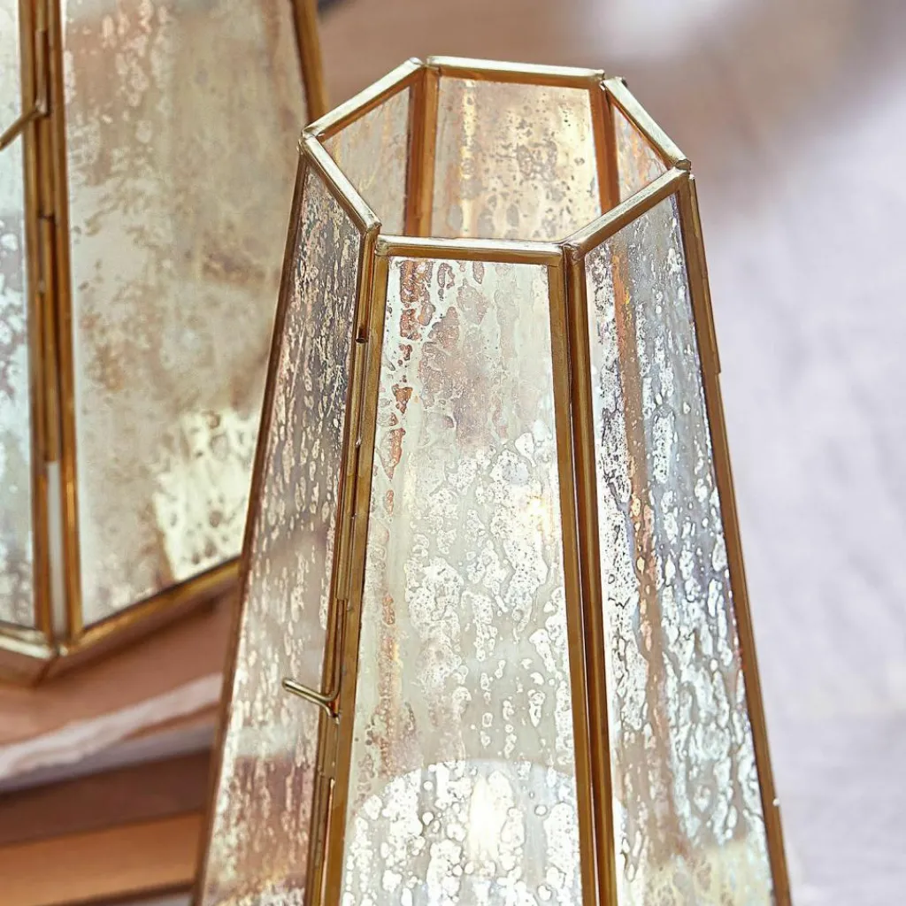 LOBERON Windlicht 2er Set Mouniza New